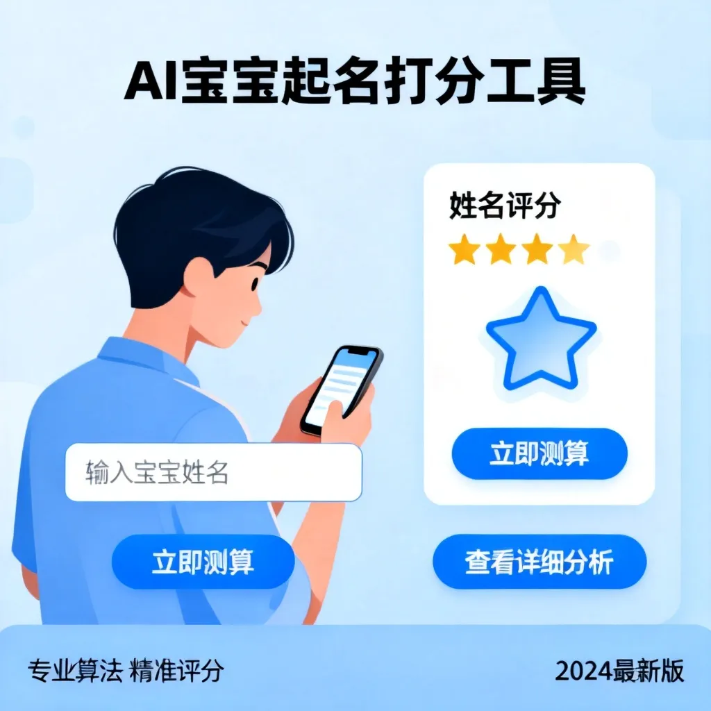 AI宝宝起名打分工具配图1