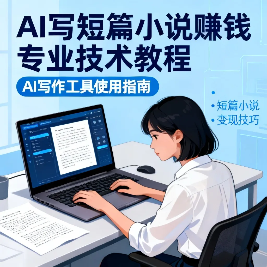 AI写短篇小说赚钱配图2