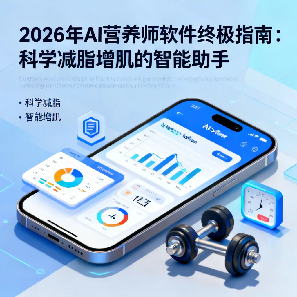 2026年AI营养师软件终极指南：科学减脂增肌的智能助手，重塑你的健身饮食新纪元