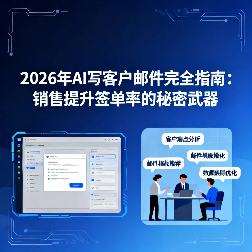 2026年AI写客户邮件完全指南:销售提升签单率的秘密武器配图1