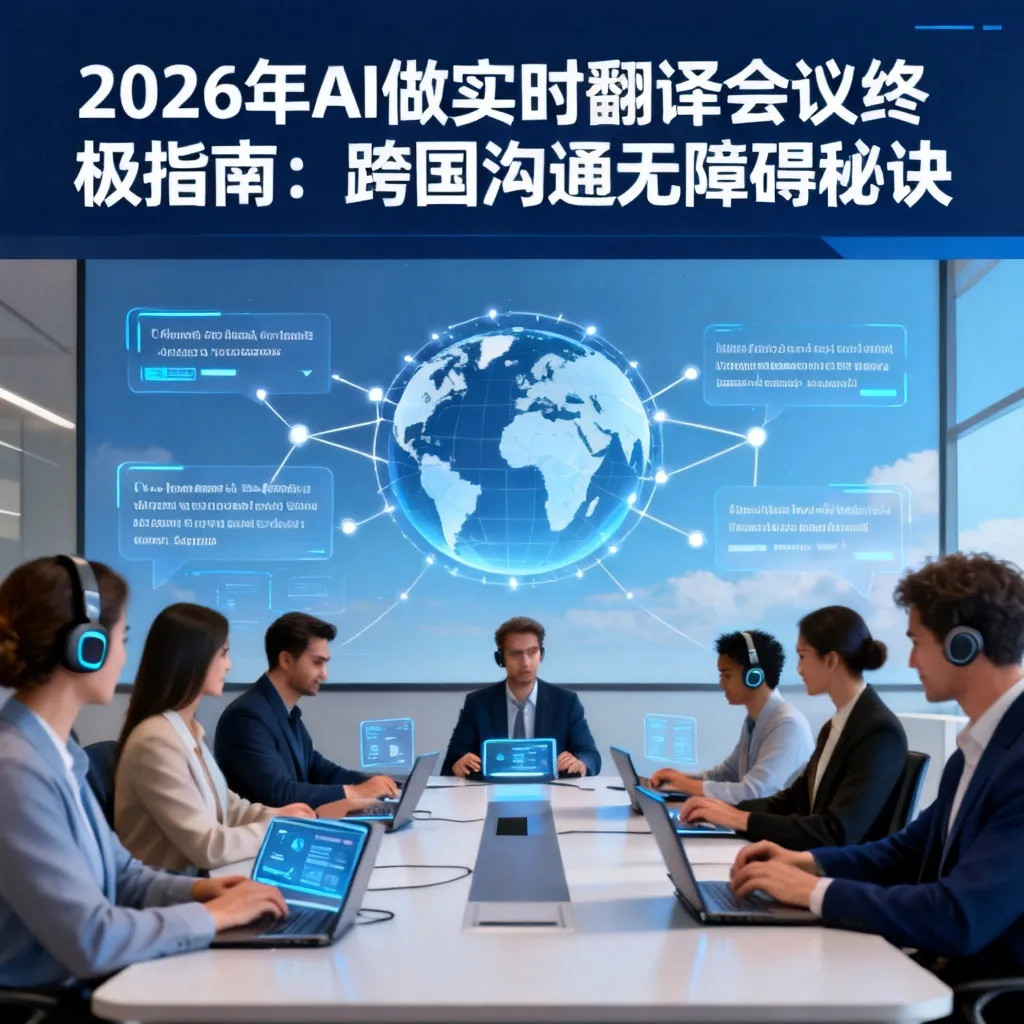 2026年AI做实时翻译会议终极指南:跨国沟通无障碍秘诀配图2