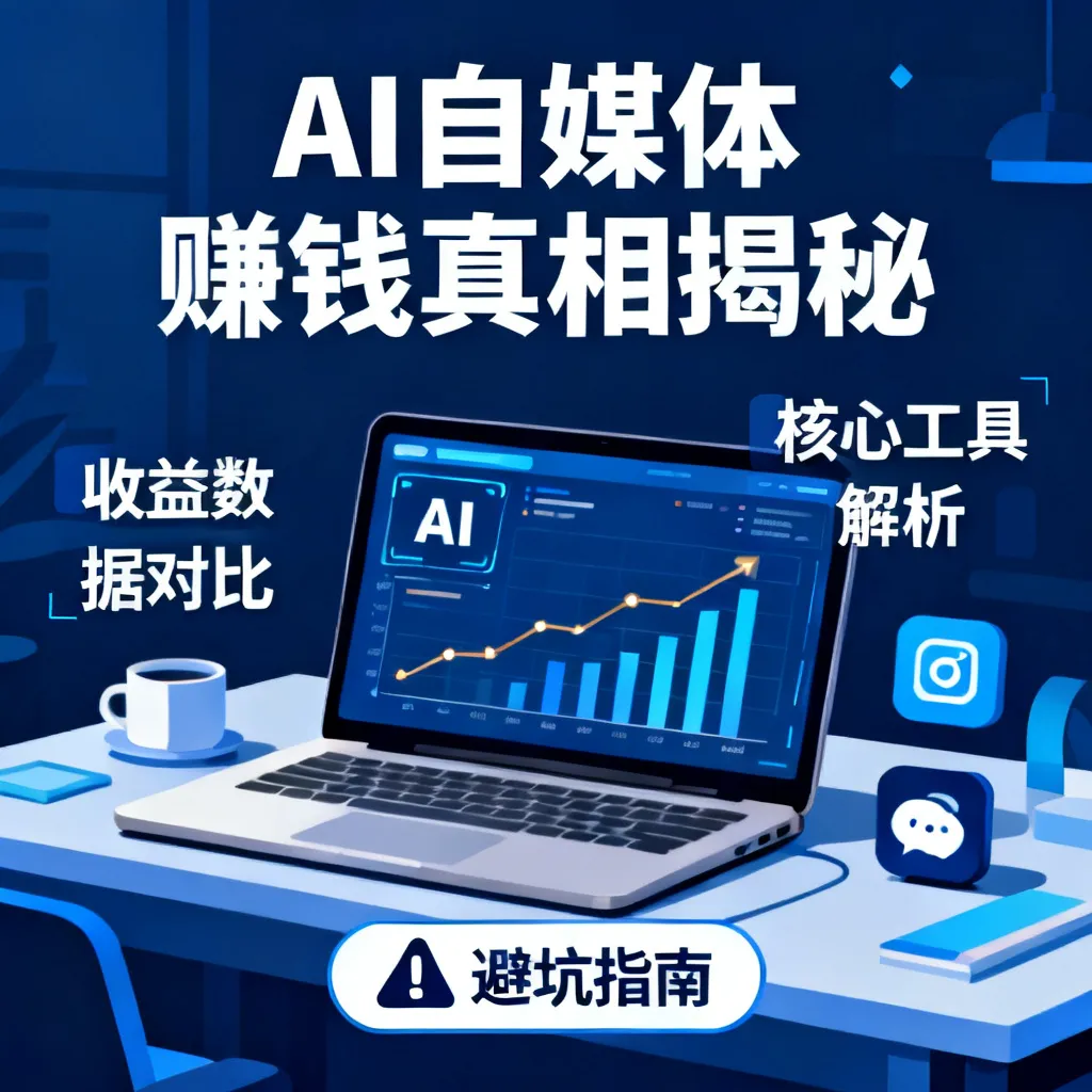 ai做自媒体赚钱是真的吗配图1