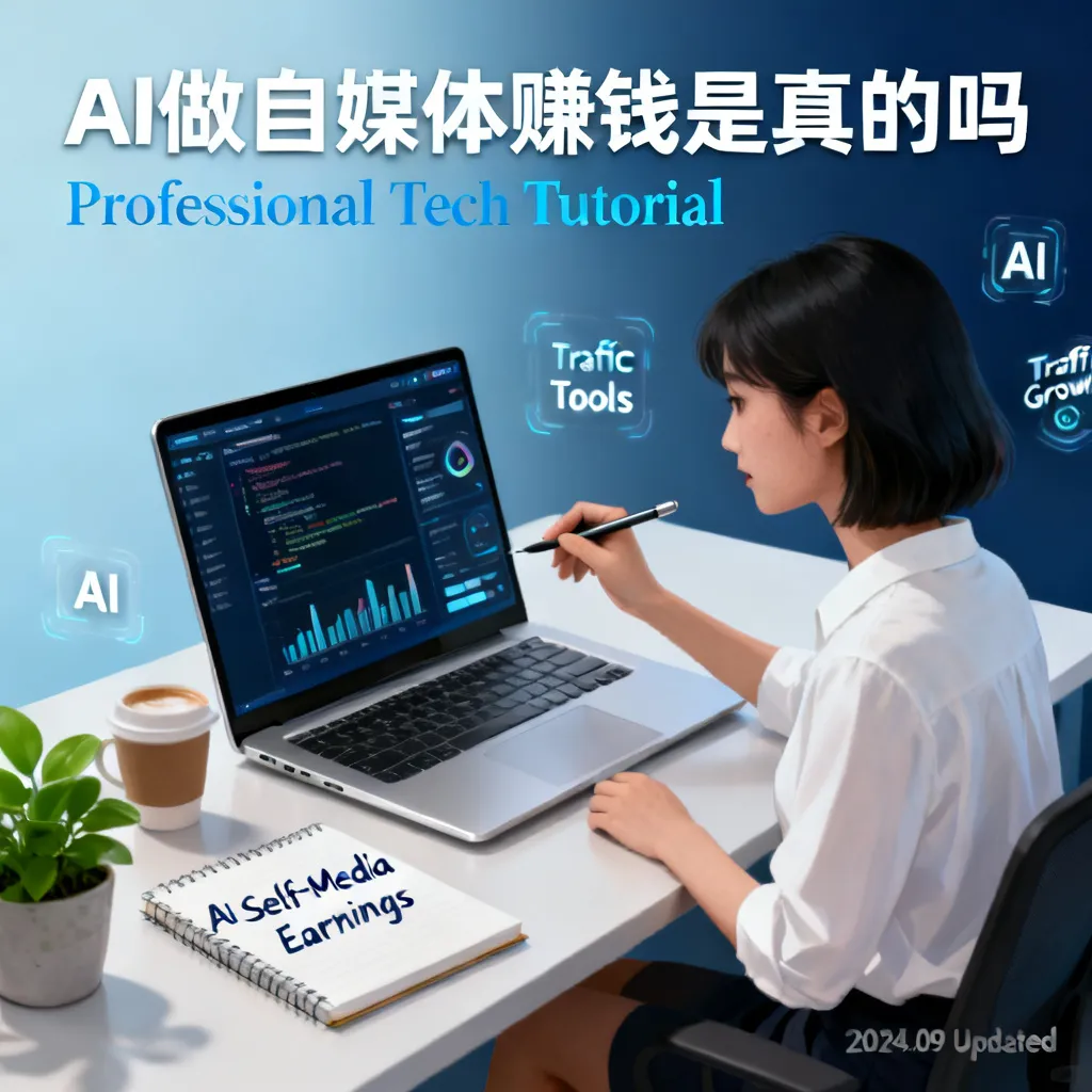 ai做自媒体赚钱是真的吗配图2