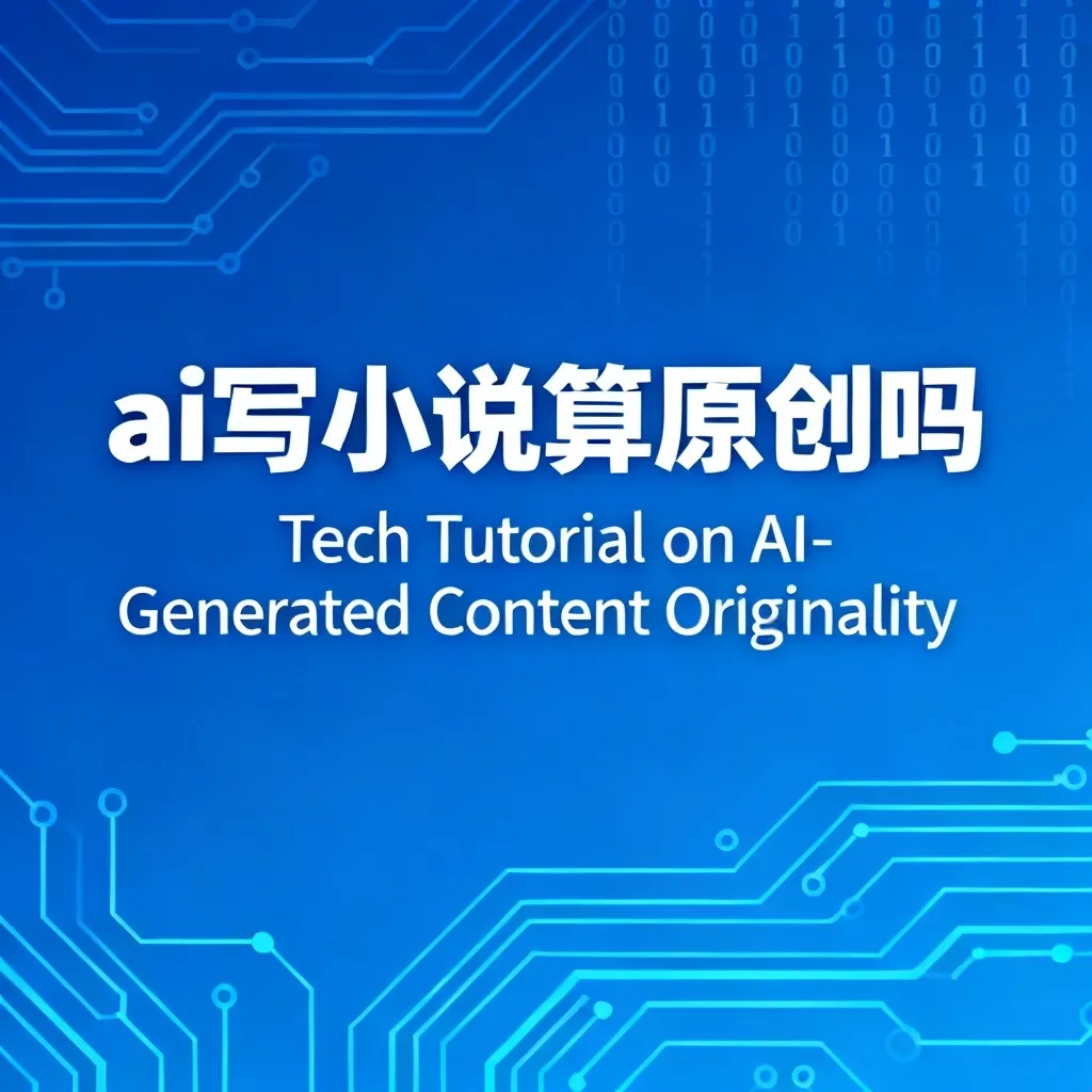 ai写小说算原创吗配图2