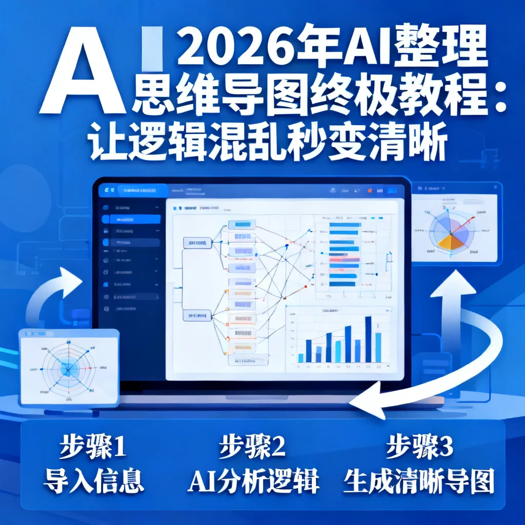 2026年AI整理思维导图终极教程:让逻辑混乱秒变清晰配图1
