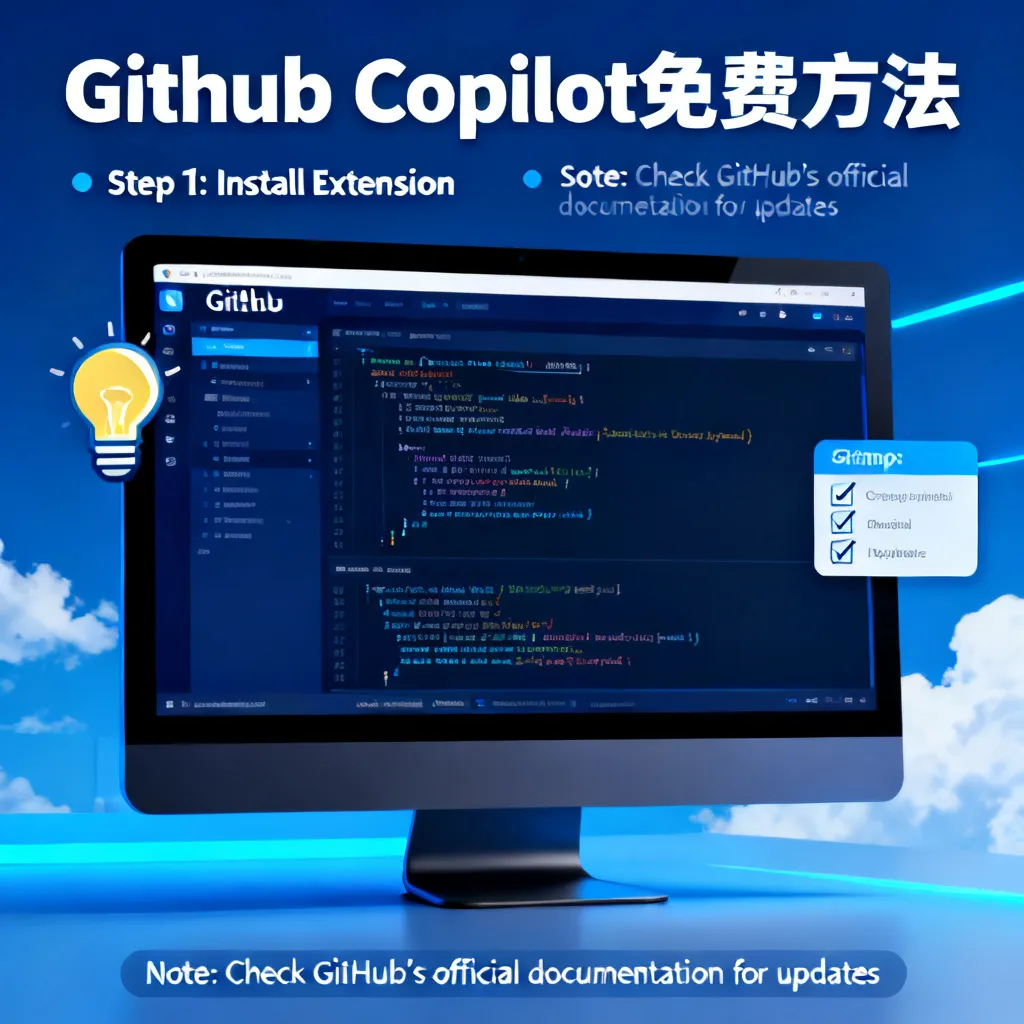 GitHub Copilot免费方法配图1