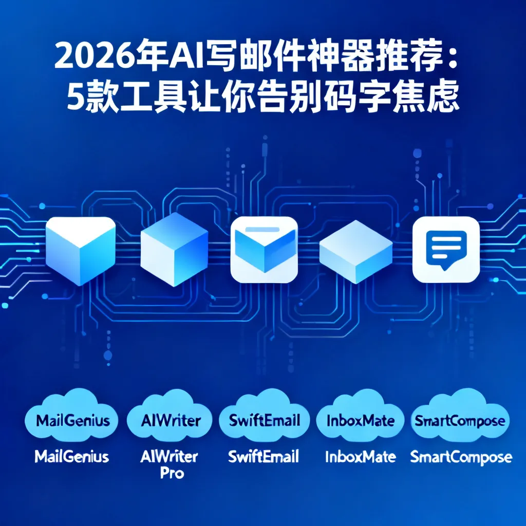 2026年AI写邮件神器推荐:5款工具让你告别码字焦虑配图2