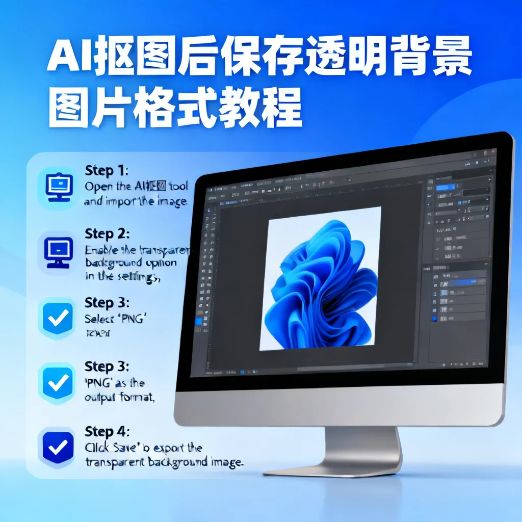 2026 AI抠图怎么保存透明背景图片格式？超全实操指南与避坑秘籍