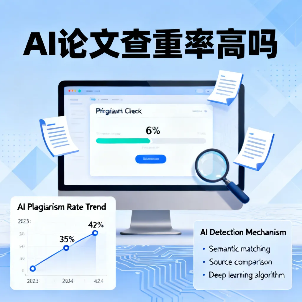 ai论文查重率高吗配图2