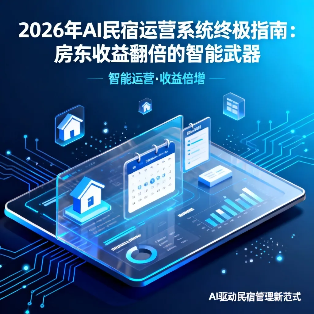 2026年AI民宿运营系统终极指南:房东收益翻倍的智能武器配图2
