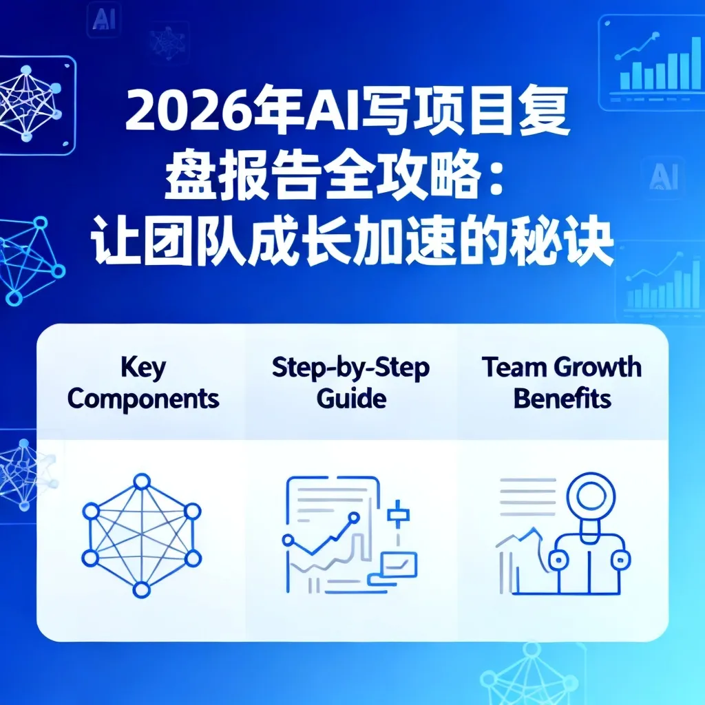 2026年AI写项目复盘报告全攻略：让团队成长加速的秘诀与深度实战指南