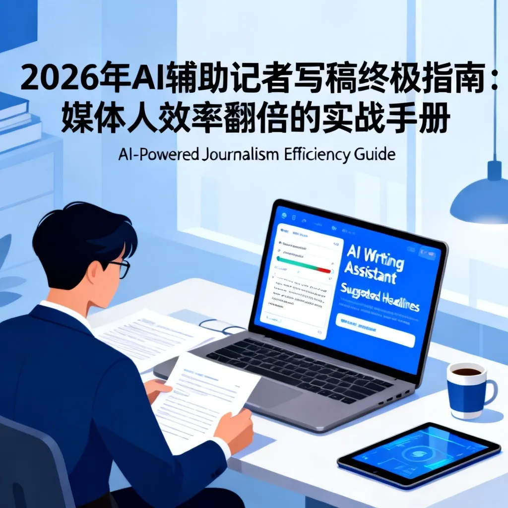2026年AI辅助记者写稿终极指南：媒体人效率翻倍的实战手册配图2