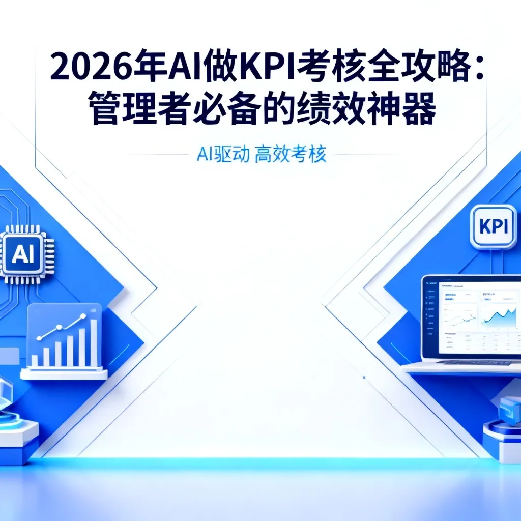 2026年AI做KPI考核全攻略:管理者必备的绩效神器配图1
