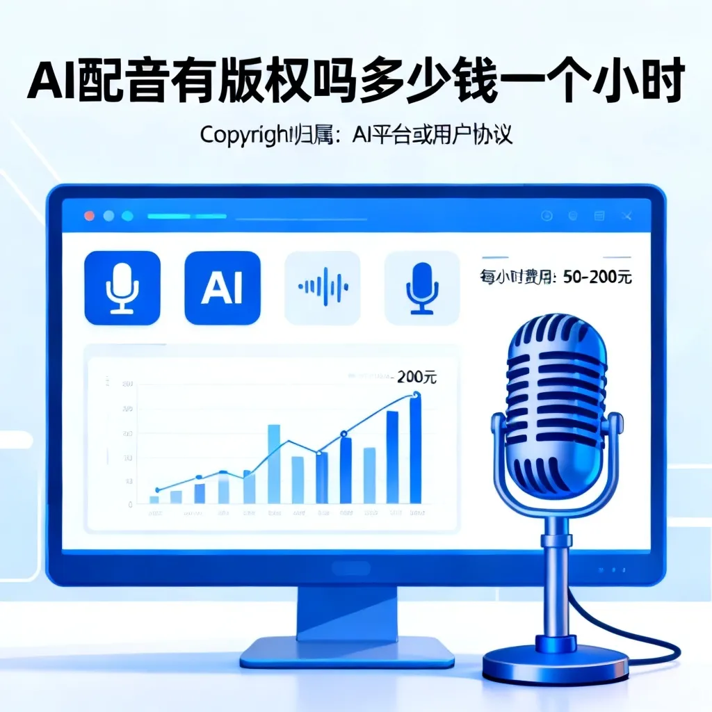 ai配音有版权吗多少钱一个小时配图1