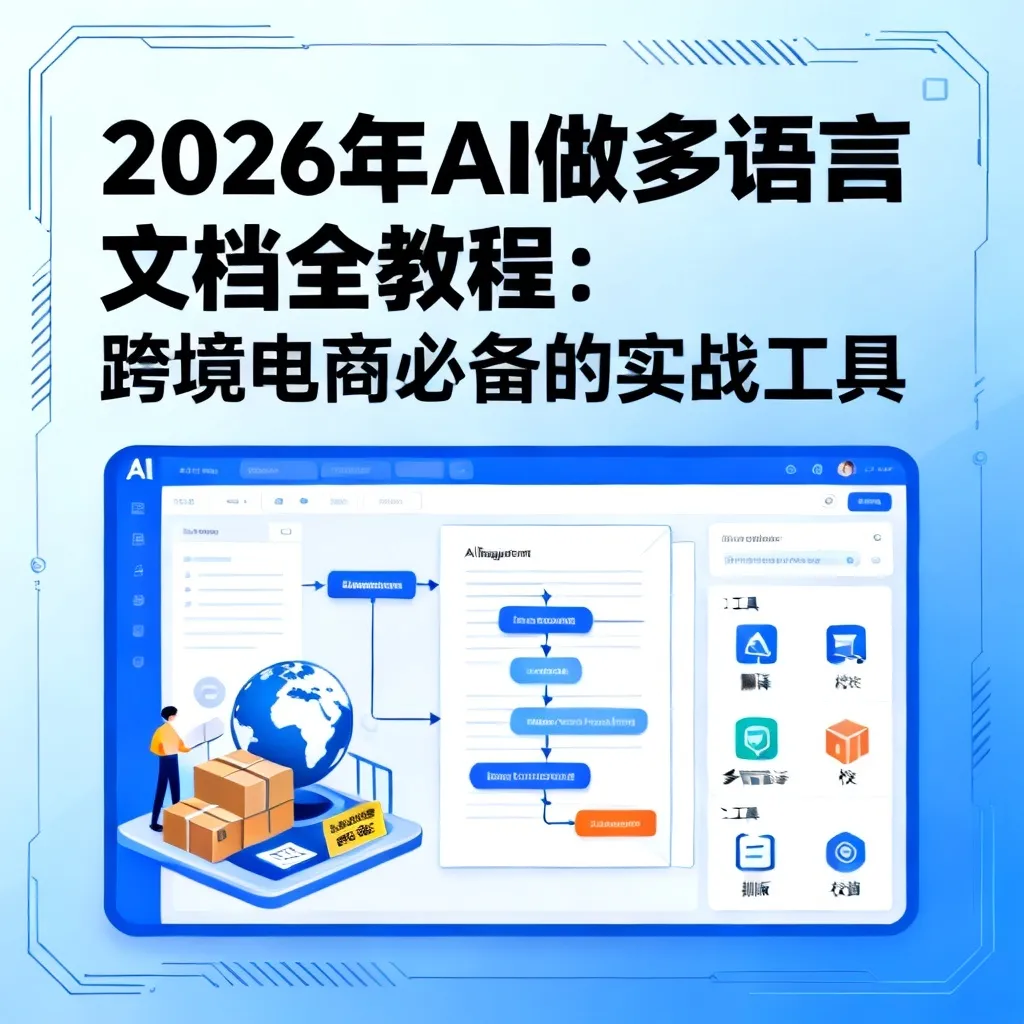 2026年AI做多语言文档全教程:跨境电商必备的实战工具配图1
