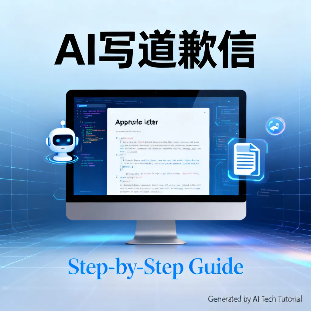 AI写道歉信配图1