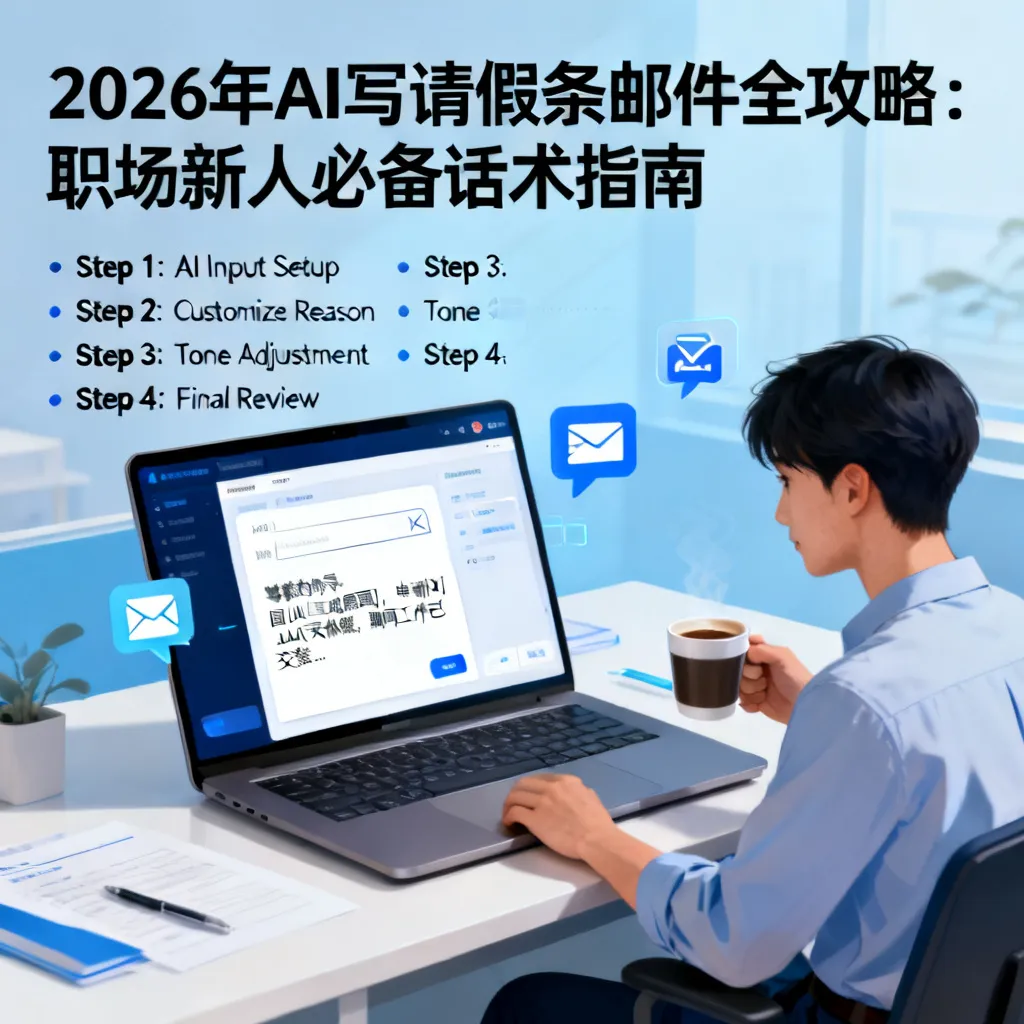 2026年AI写请假条邮件全攻略:职场新人必备话术指南配图1