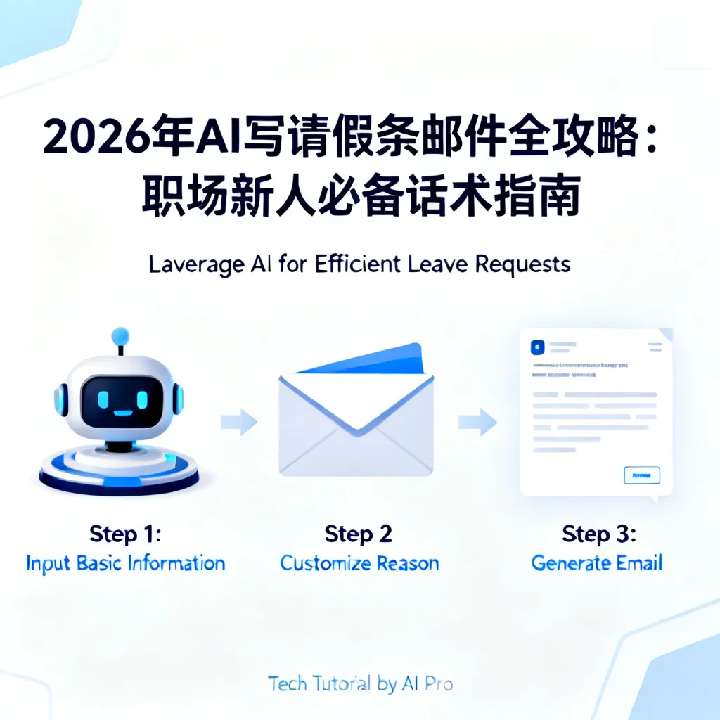 2026年AI写请假条邮件全攻略:职场新人必备话术指南配图2