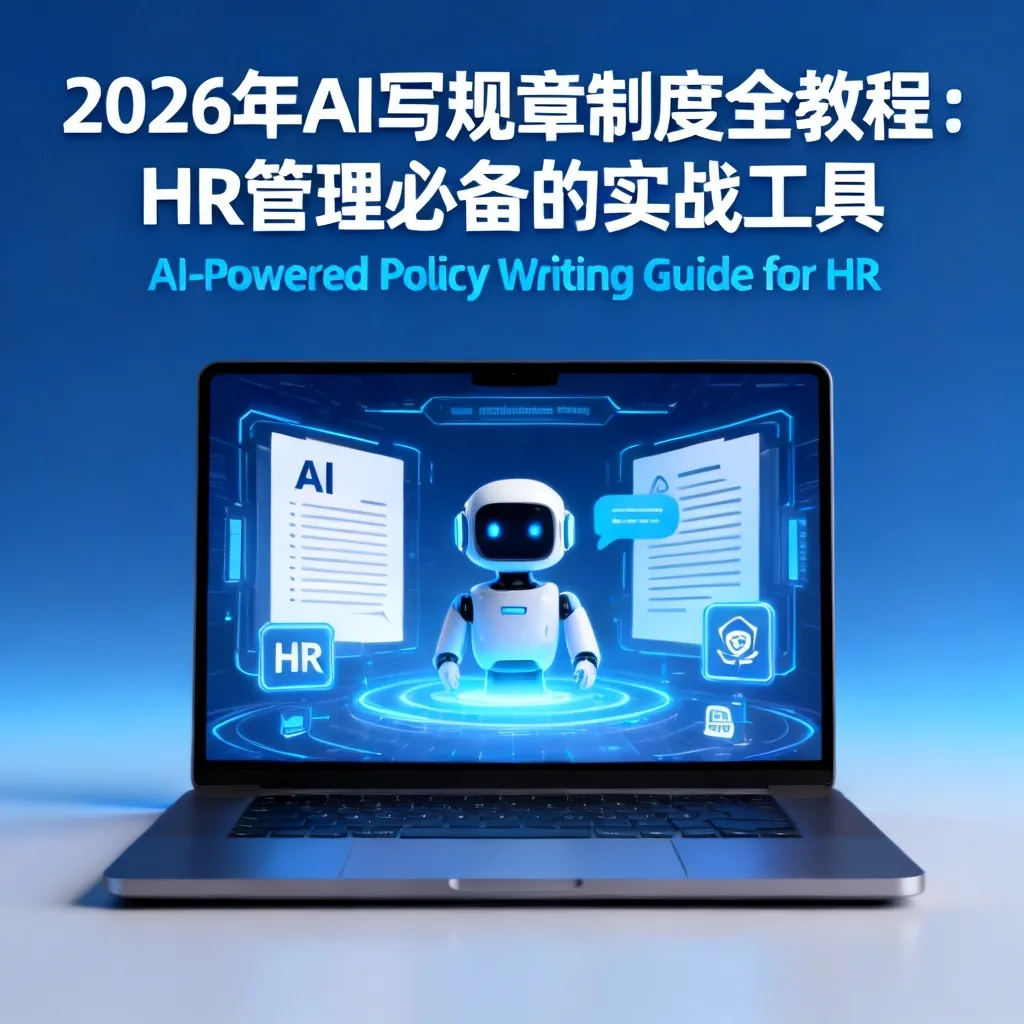 2026年AI写规章制度全教程:HR管理必备的实战工具配图2