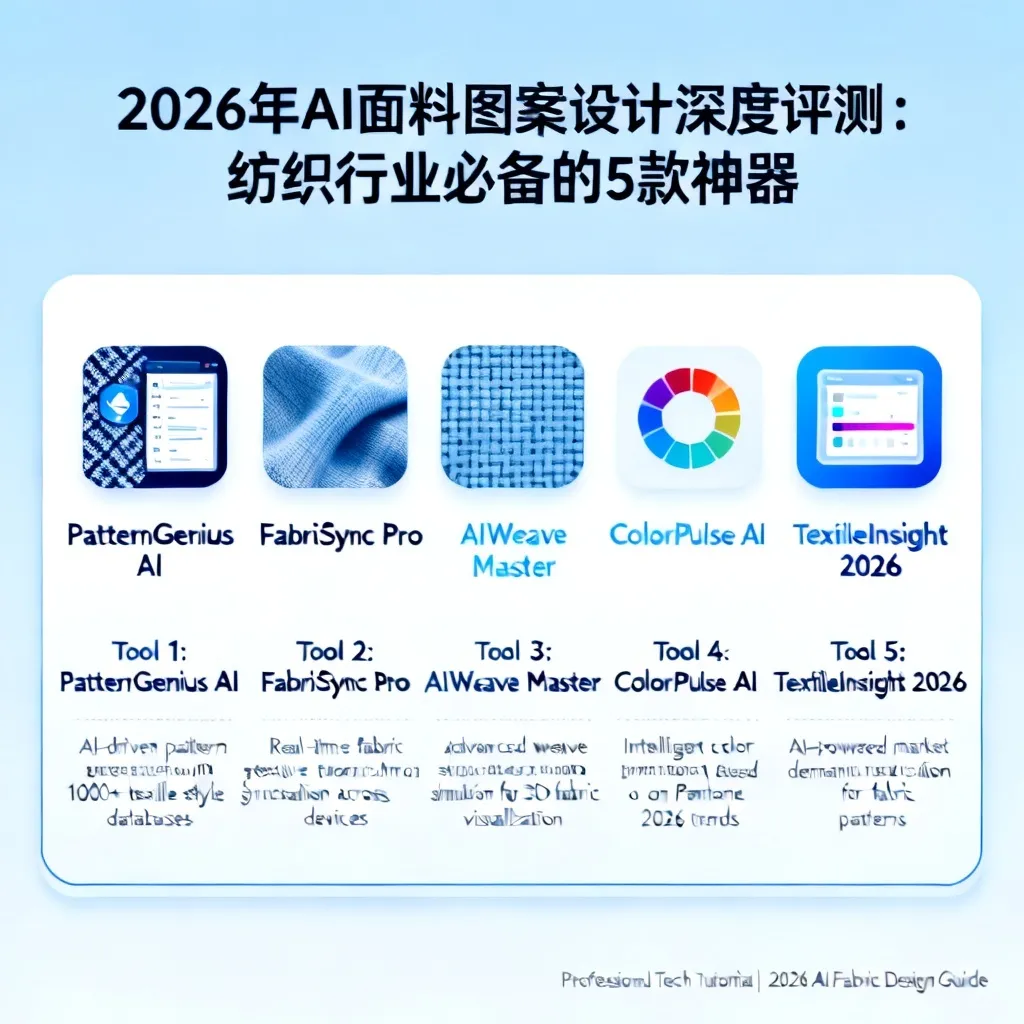 2026年AI面料图案设计深度评测:纺织行业必备的5款神器配图2