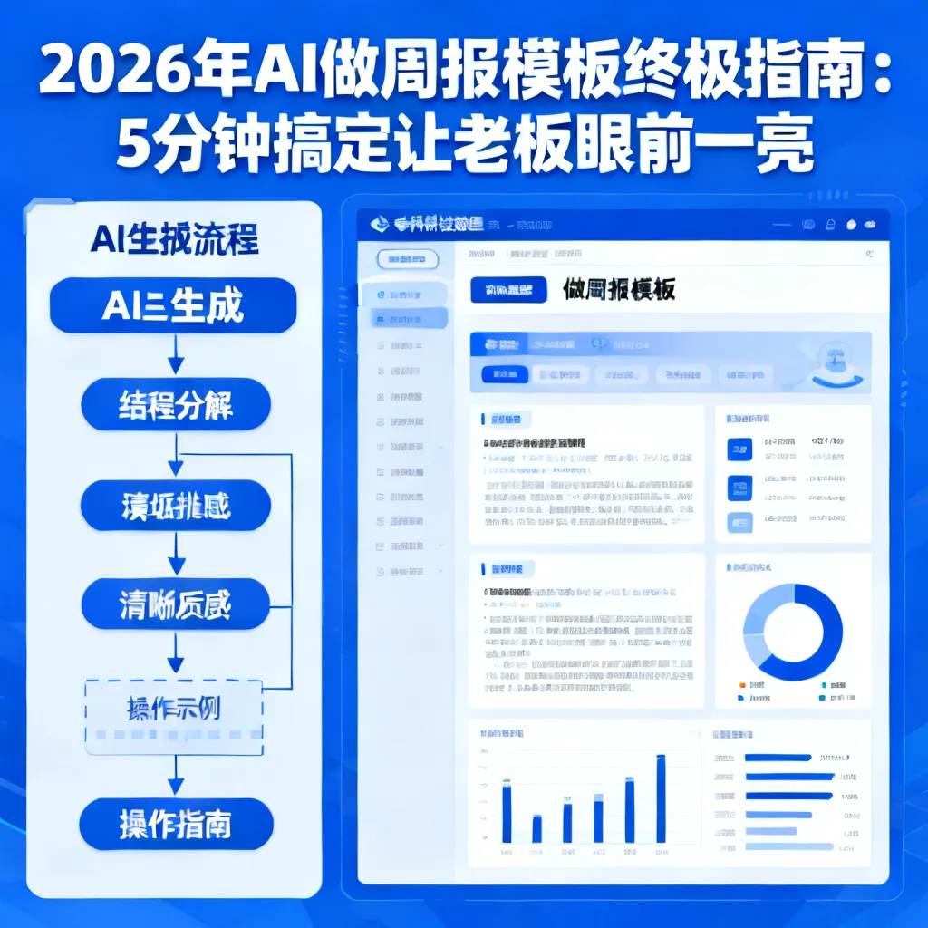 2026年AI做周报模板终极指南:5分钟搞定让老板眼前一亮配图1