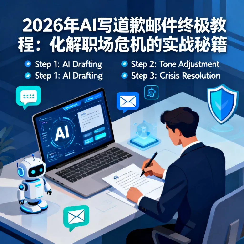 2026年AI写道歉邮件终极教程:化解职场危机的实战秘籍配图1