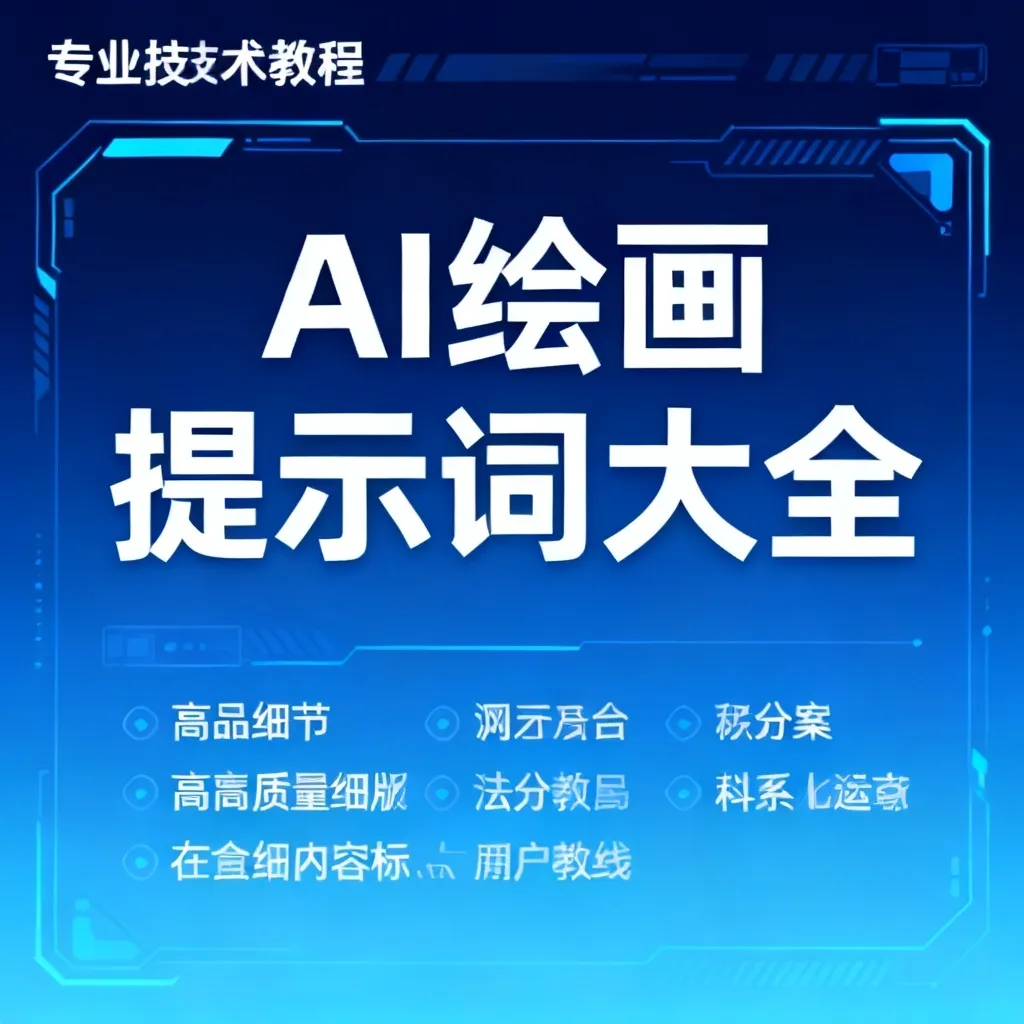 AI绘画提示词大全配图2
