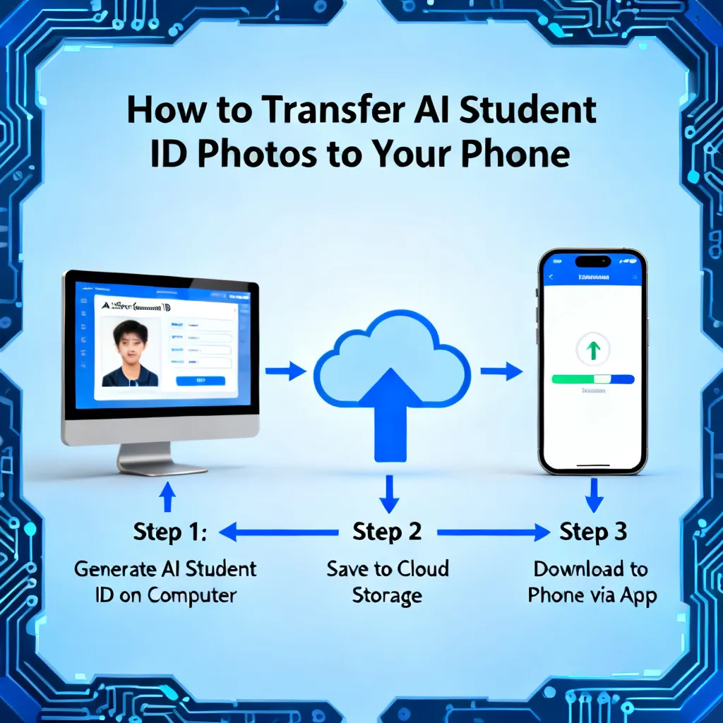 ai学生证照片怎么弄到手机上配图1