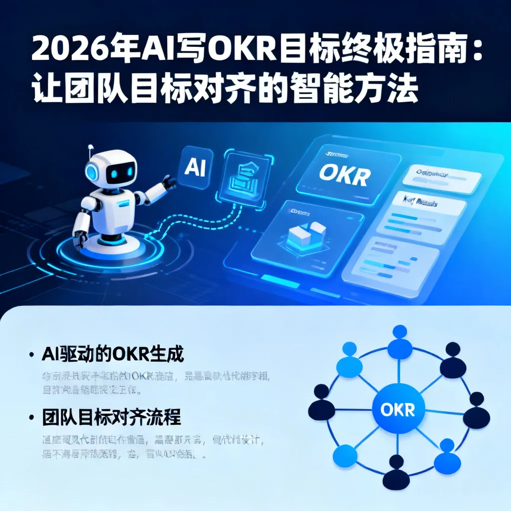 2026年AI写OKR目标终极指南:让团队目标对齐的智能方法配图2