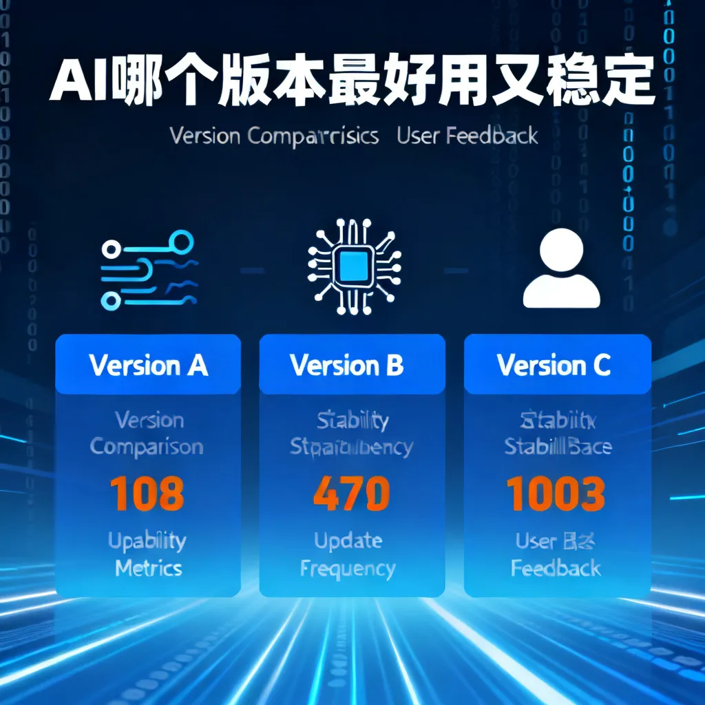 AI哪个版本最好用又稳定配图1