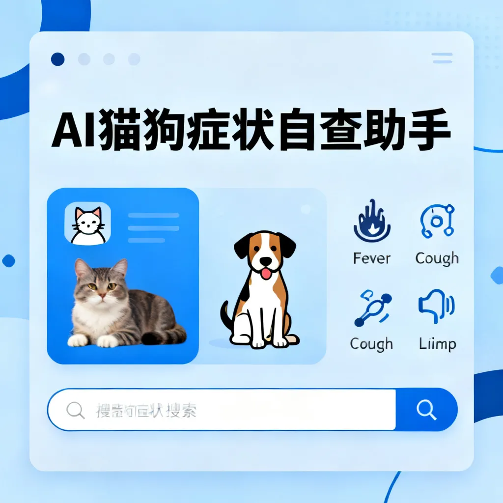 2026年养宠必看：AI猫狗症状自查助手如何拯救毛孩子生命？