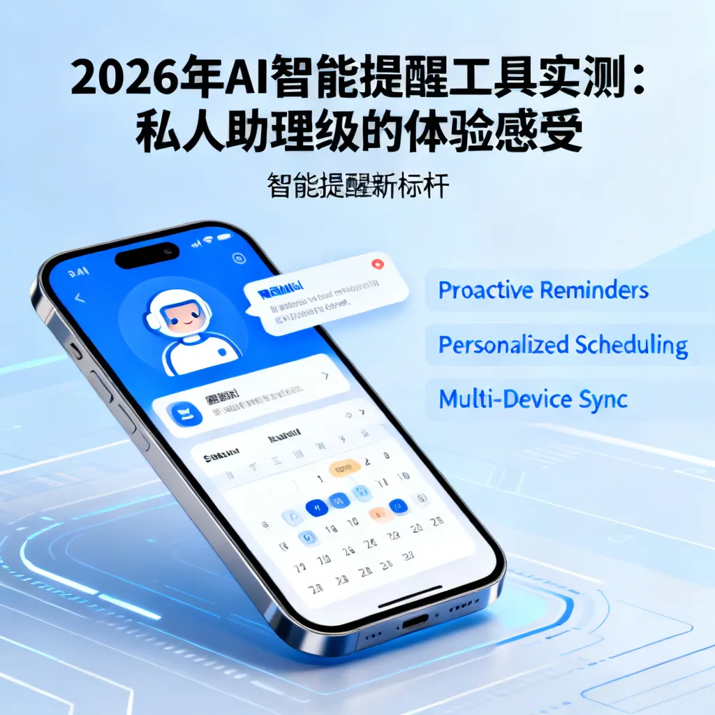 告别遗忘焦虑：2026年AI智能提醒工具实测，私人助理级的体验感受全揭秘