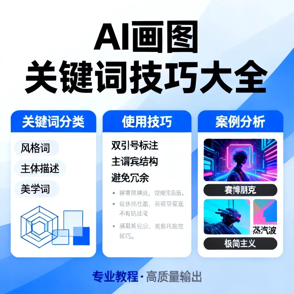 2026 AI画图关键词技巧大全：从新手到高手的完整进化指南