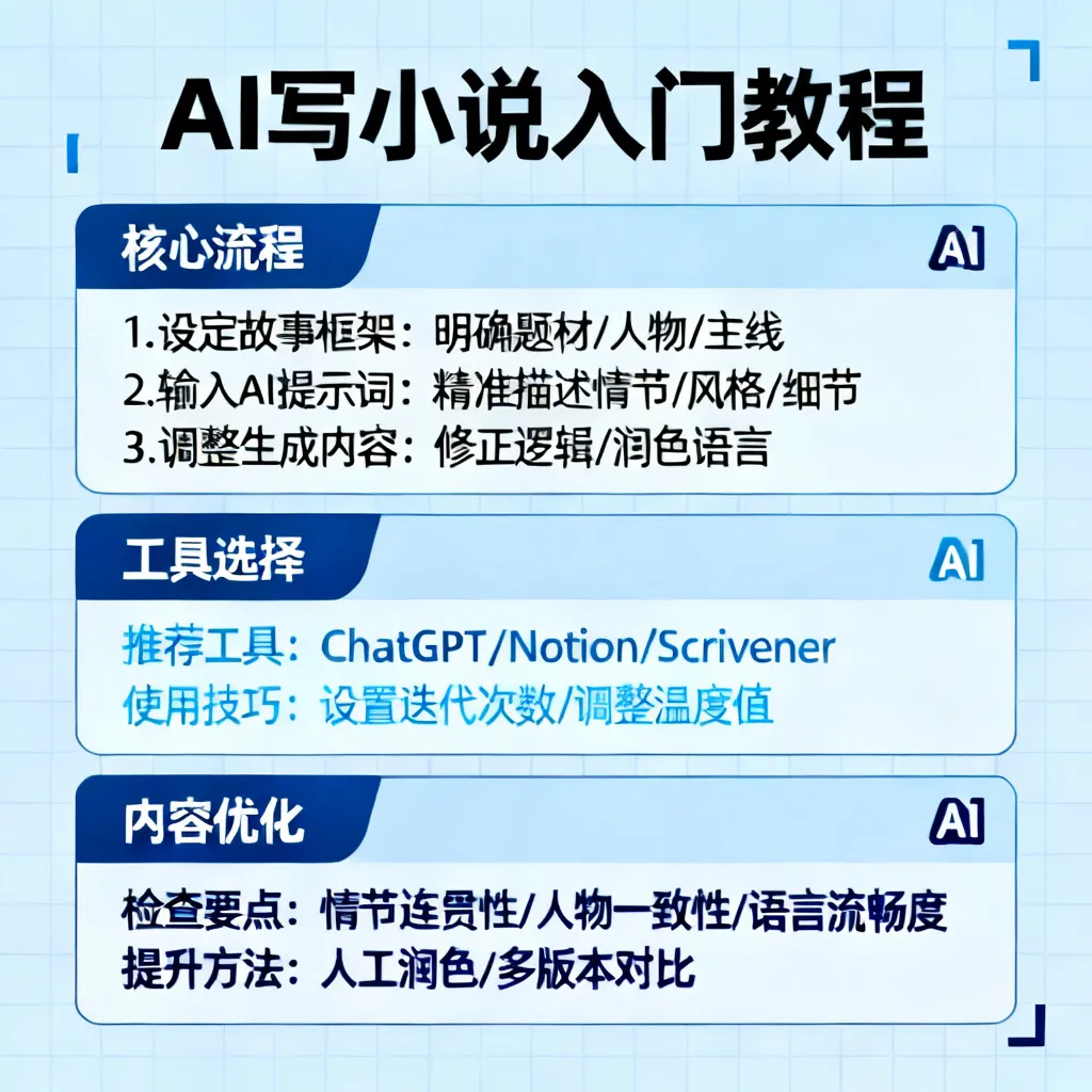ai写小说怎么写配图1