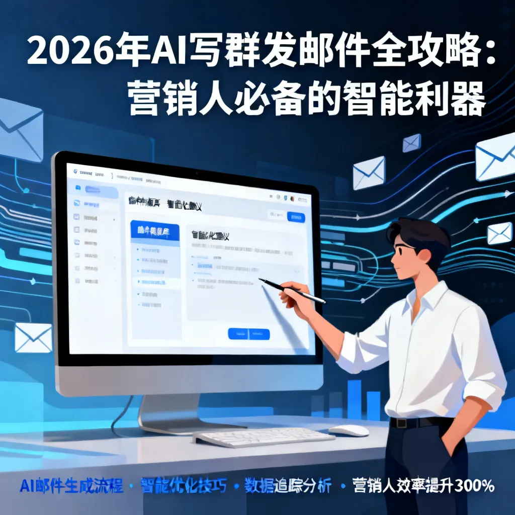 2026年AI写群发邮件全攻略:营销人必备的智能利器配图1