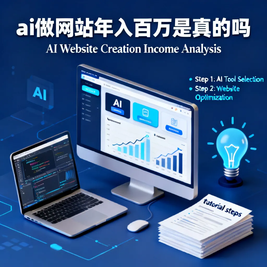 ai做网站年入百万是真的吗配图2