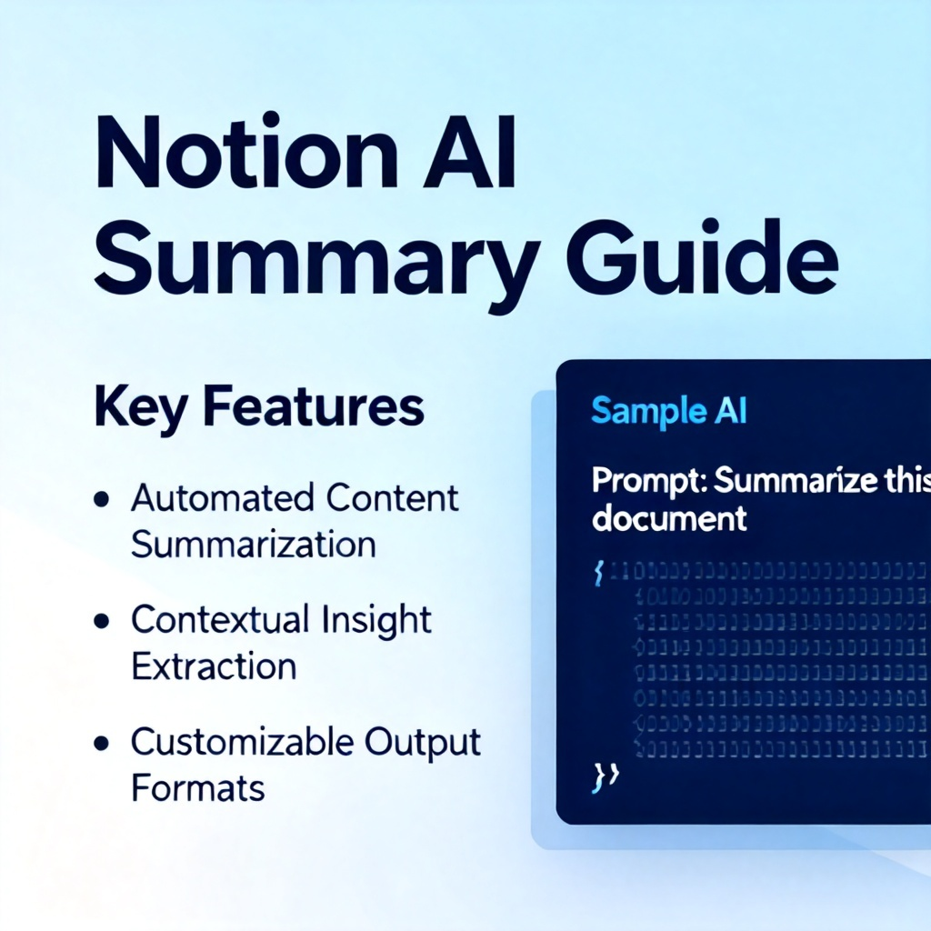 Notion AI总结页面?2026最新完整教程与实操指南配图1