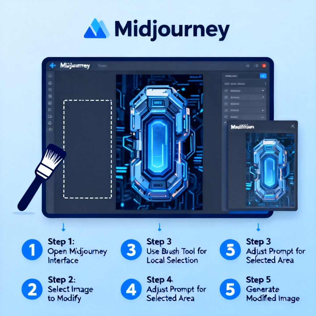 Midjourney怎么局部修改?2026最新完整教程与实操指南配图1