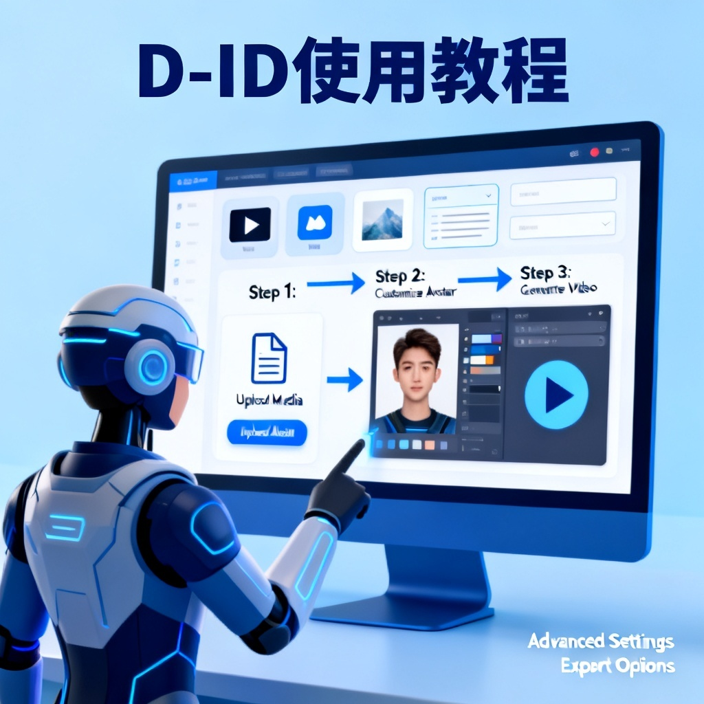 D-ID使用教程？2026最新完整教程与实操指南配图1