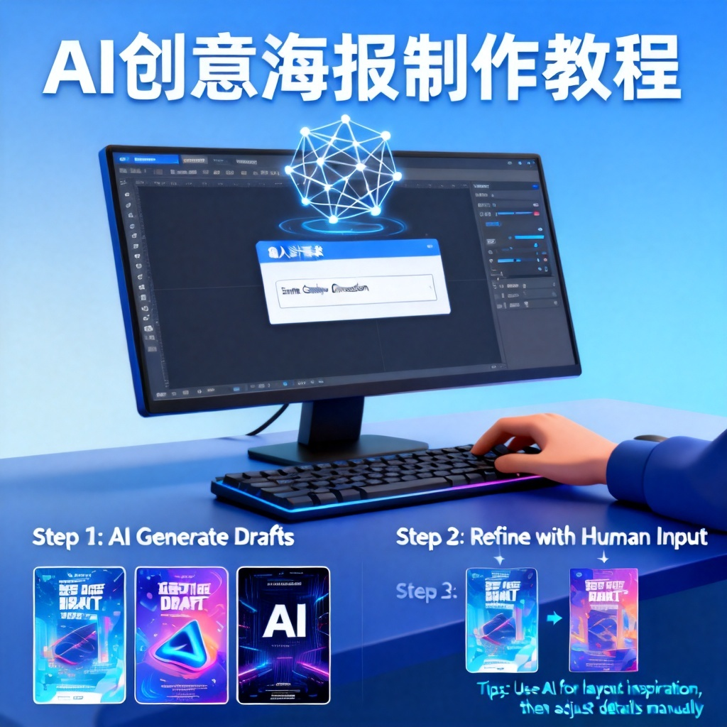 AI做创意海报教程?2026最新完整教程与实操指南配图2