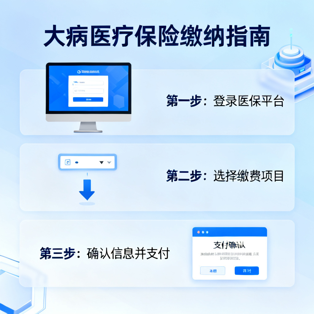 大病医疗保险怎么交？2026最新完整教程与实操指南配图2