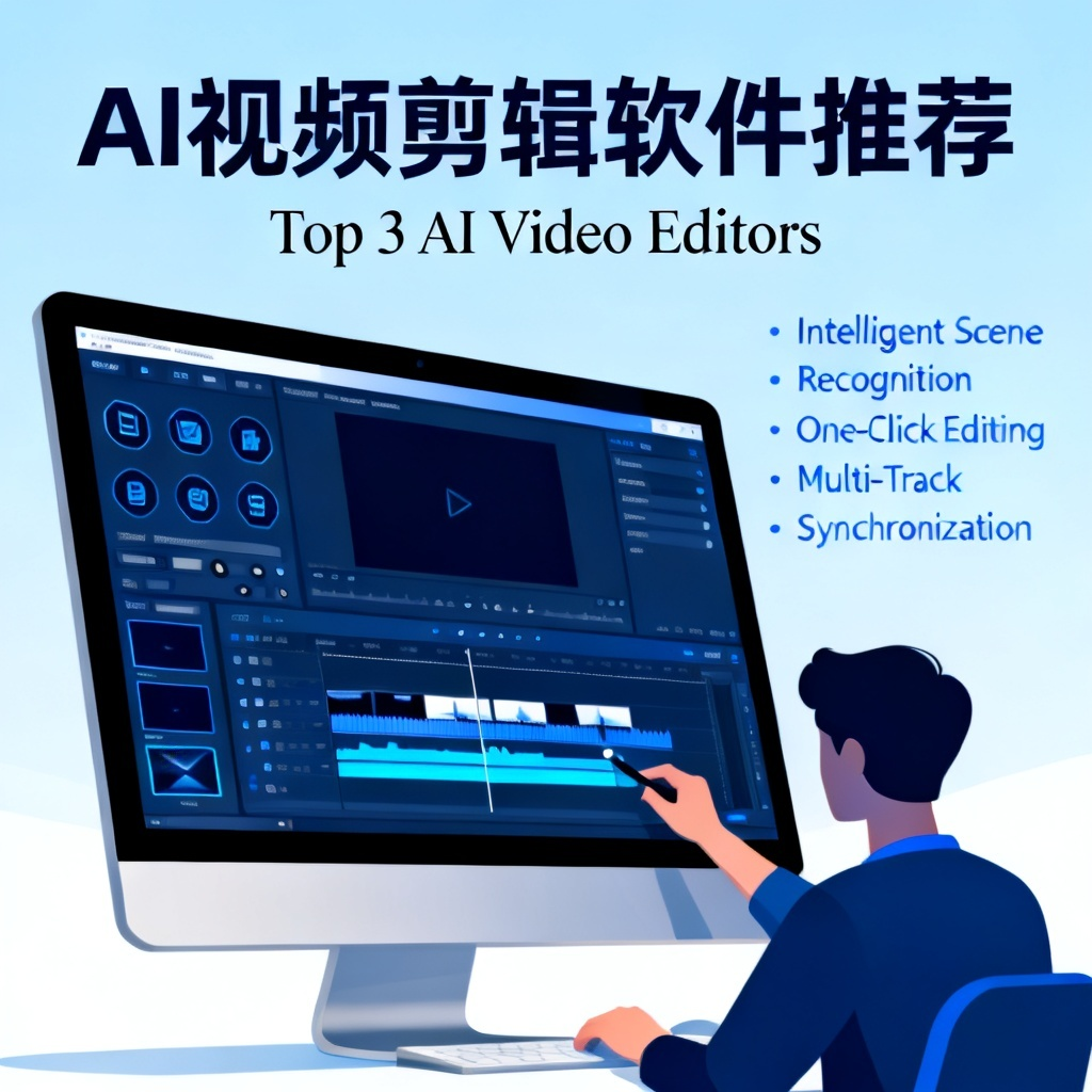 AI视频剪辑软件推荐?2026最新完整教程与实操指南配图1
