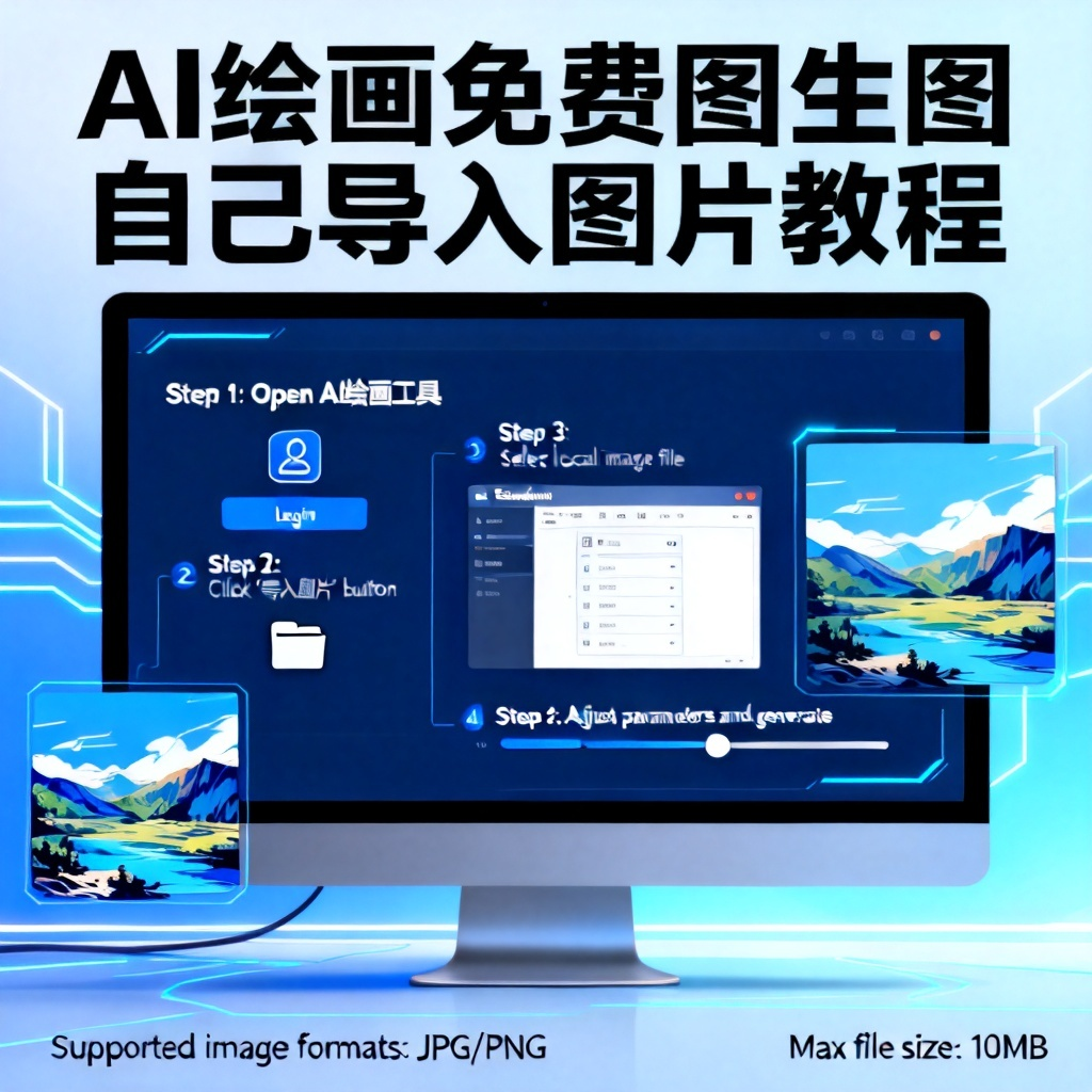 ai绘画免费图生图自己导入图片教程？2026最新完整教程与实操指南配图1
