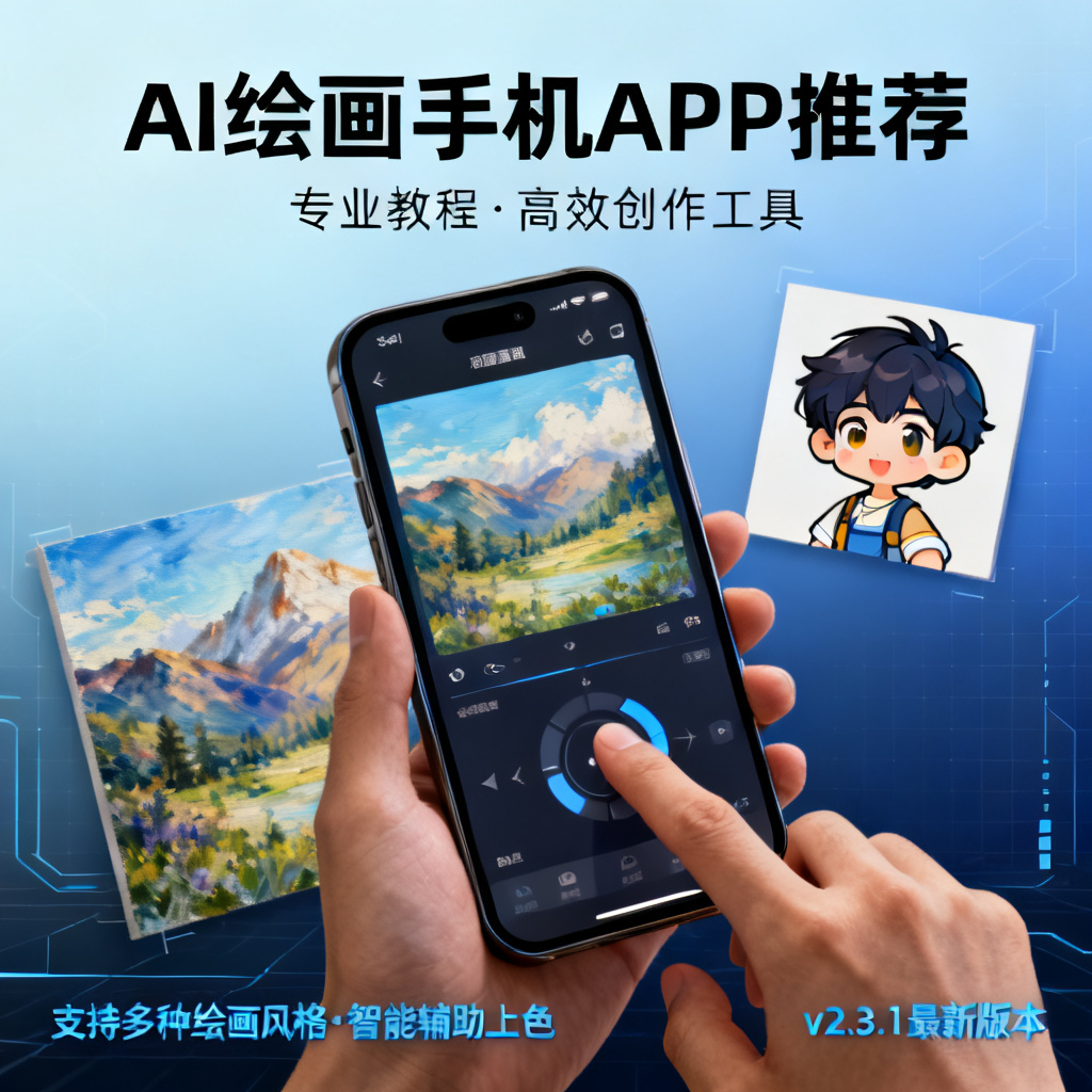 AI绘画手机APP推荐?2026最新完整教程与实操指南配图1