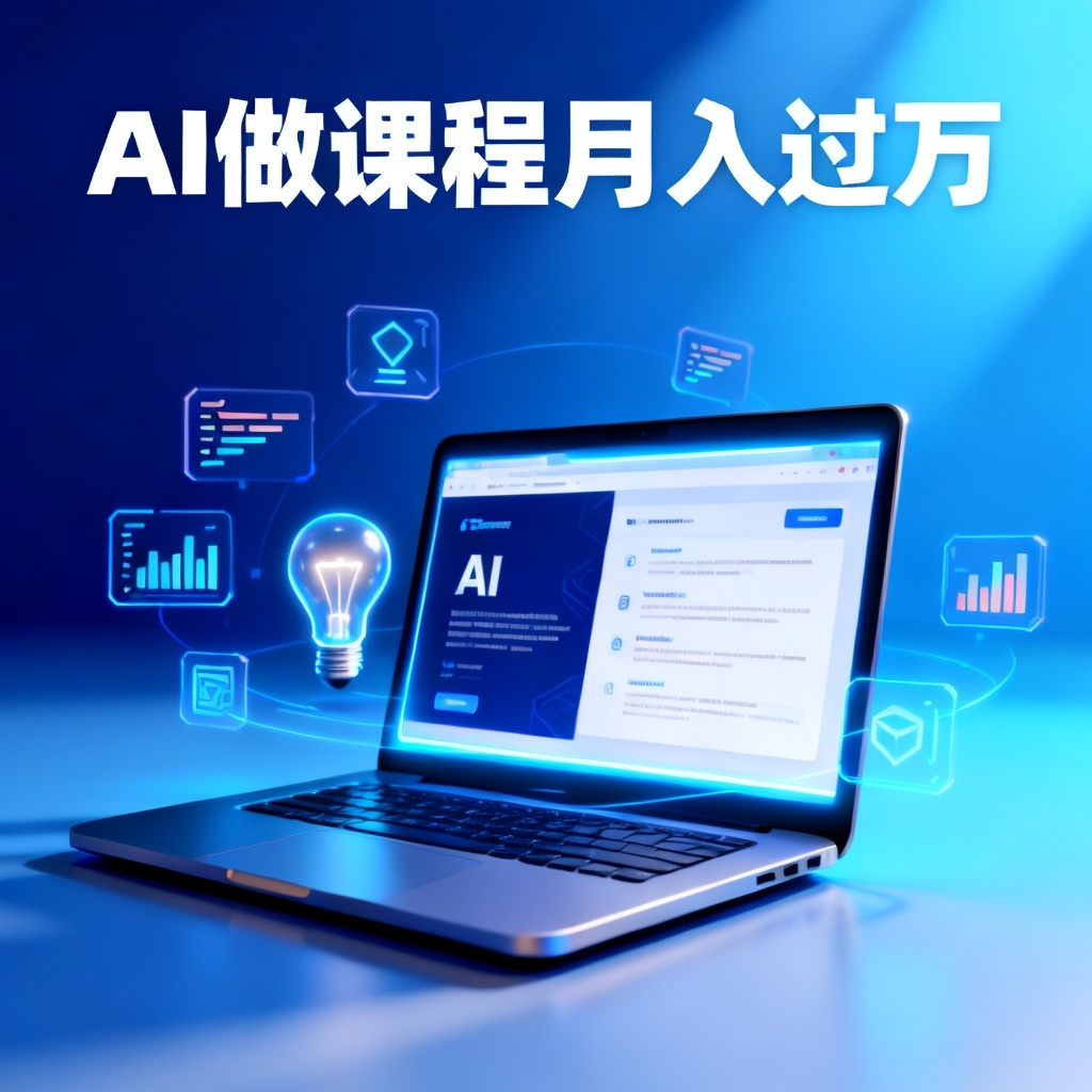 AI做课程月入过万?2026最新完整教程与实操指南配图2
