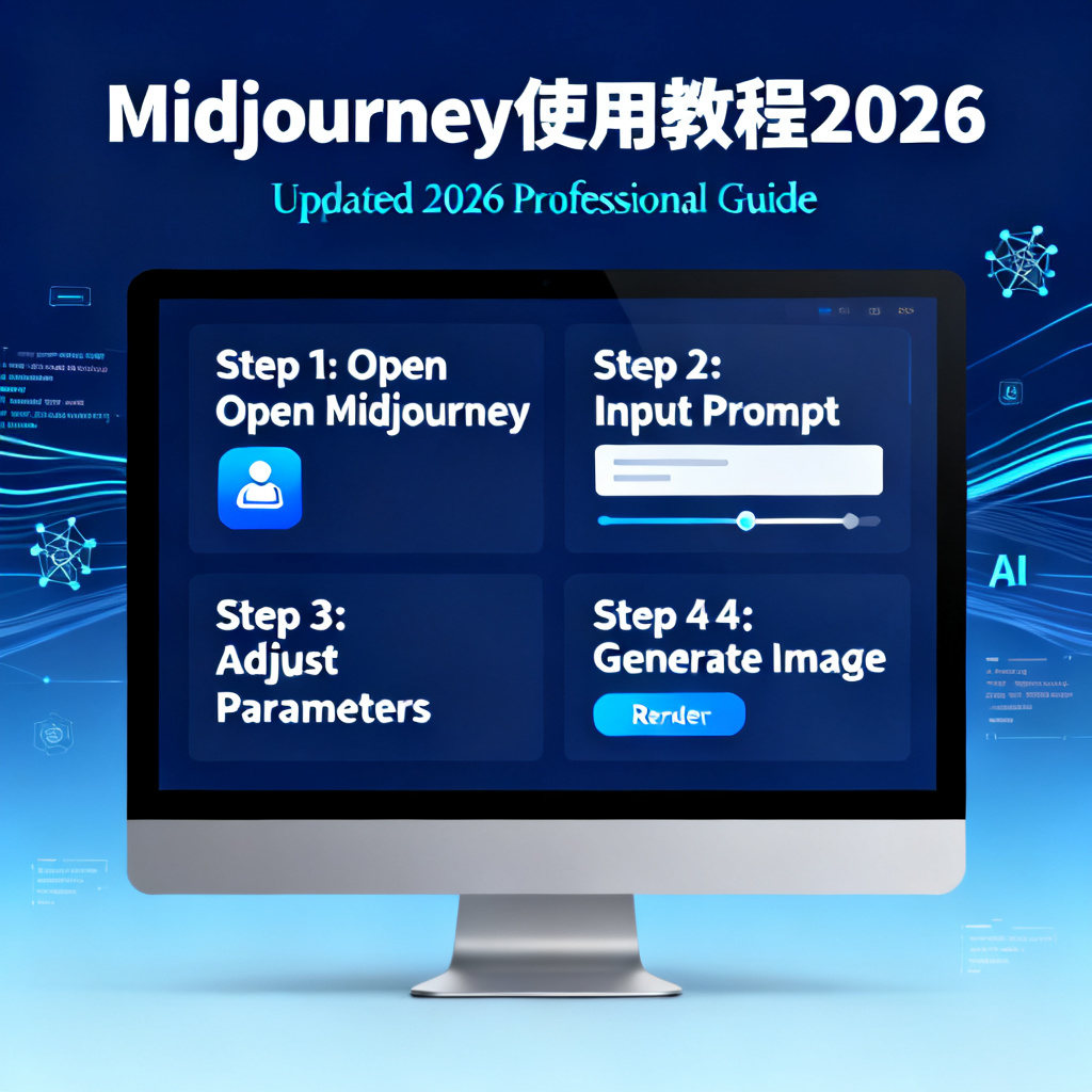 Midjourney使用教程2026?2026最新完整教程与实操指南配图2