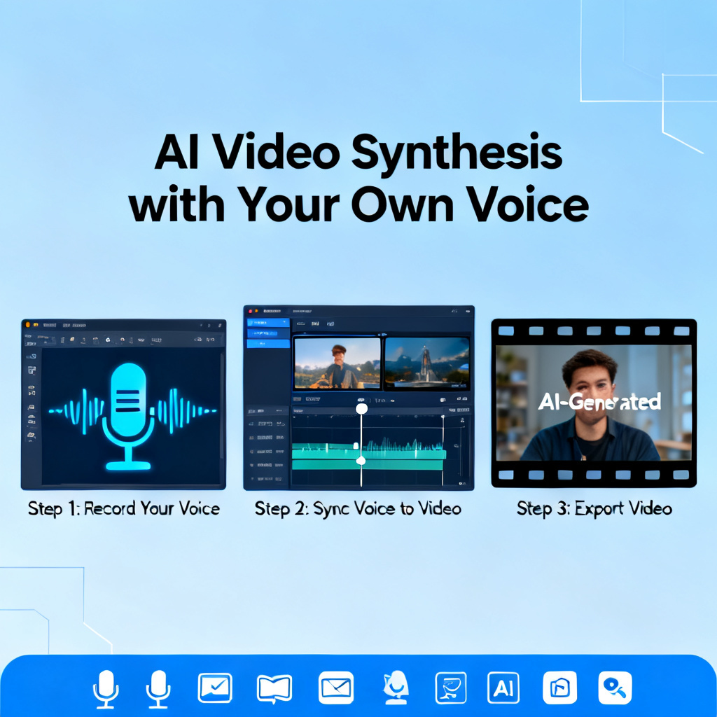 用自己的声音合成ai视频软件有哪些？2026最新完整教程与实操指南配图2