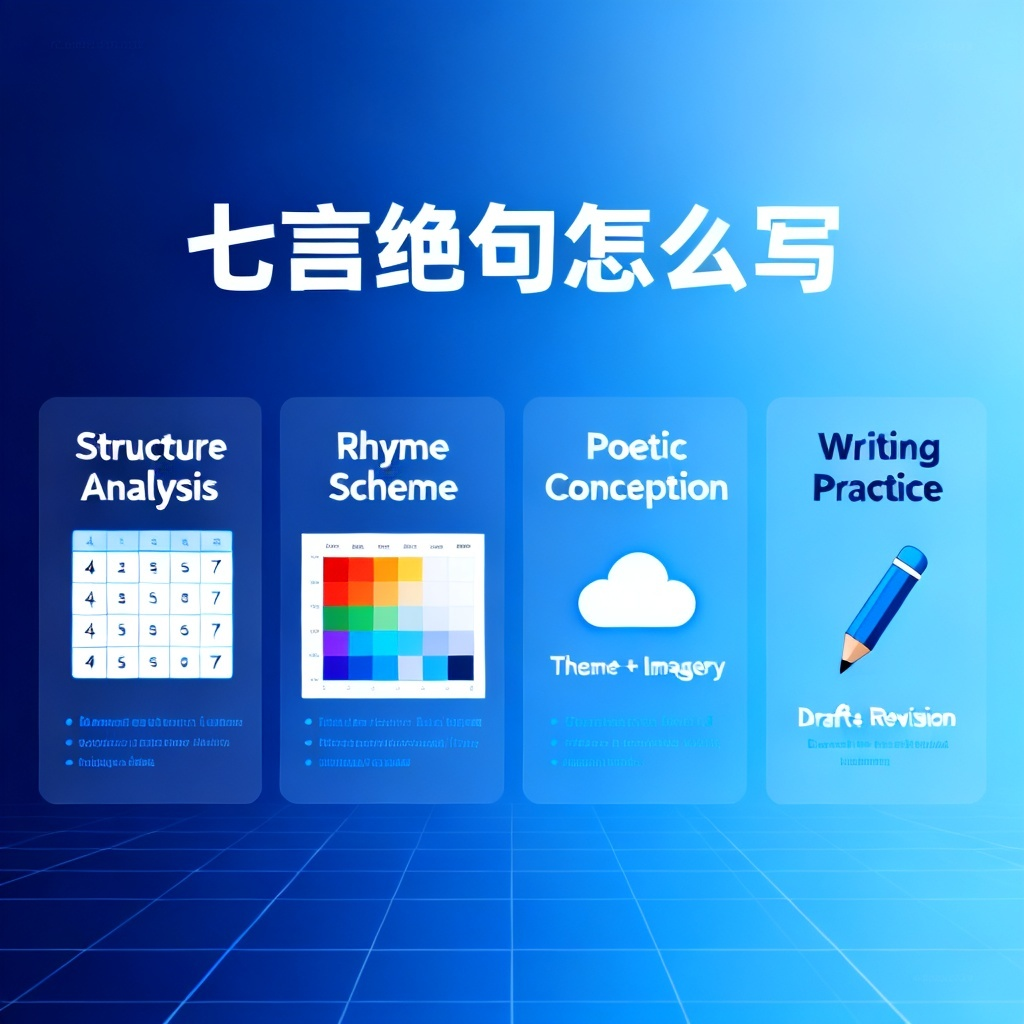 七言绝句怎么写?2026最新完整教程与实操指南配图1
