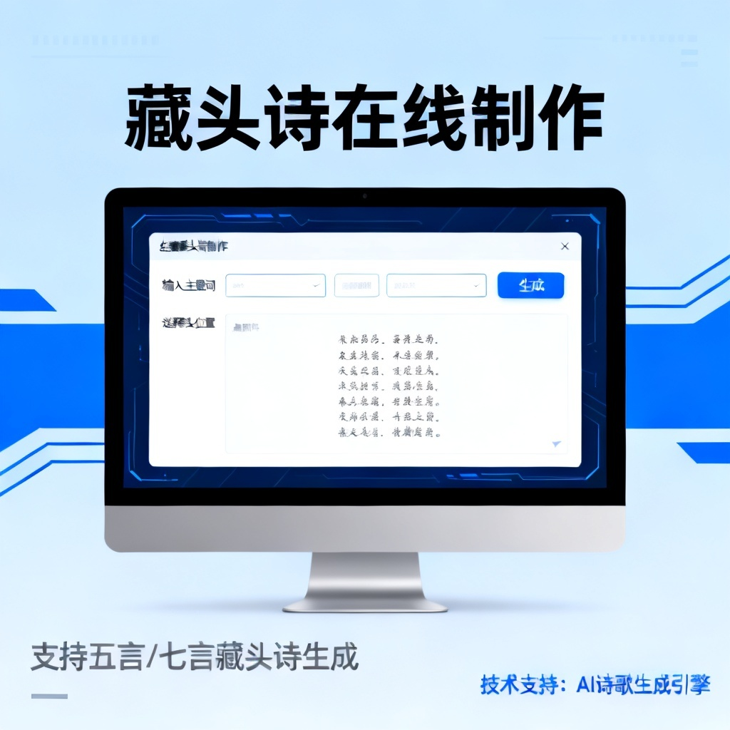 藏头诗在线制作?2026最新完整教程与实操指南配图1