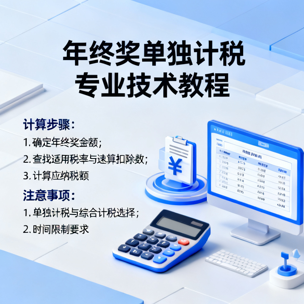 年终奖单独计税?2026最新完整教程与实操指南配图2